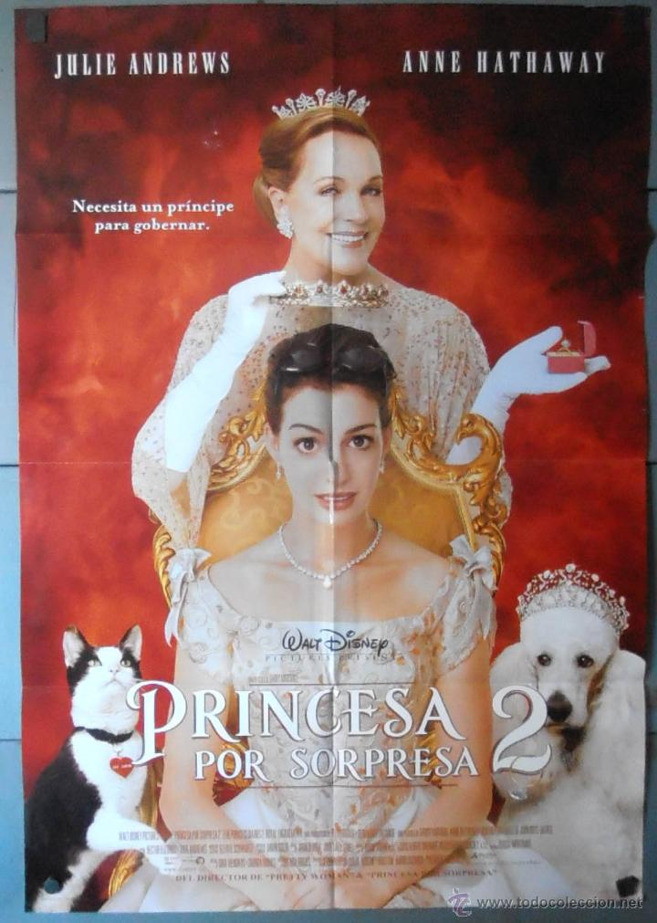 Cinema: PRINCESA POR SORPRESA, CARTEL DE CINE ORIGINAL 70x100 APROX (13070)