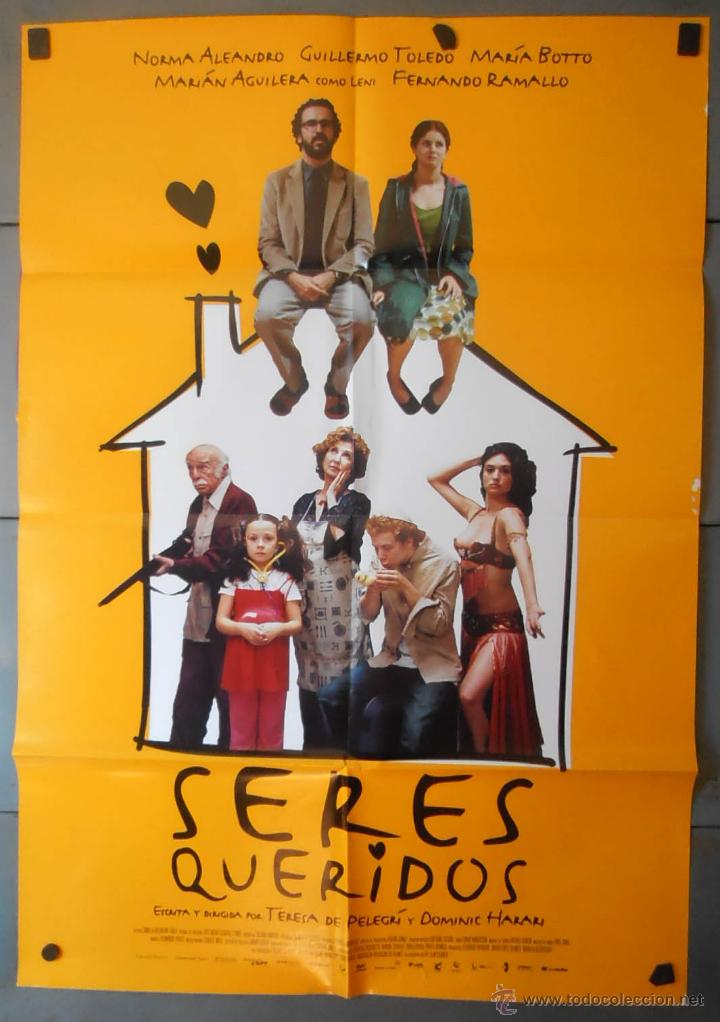 Cinema: SERES QUERIDOS, CARTEL DE CINE ORIGINAL 70x100 APROX (13331)