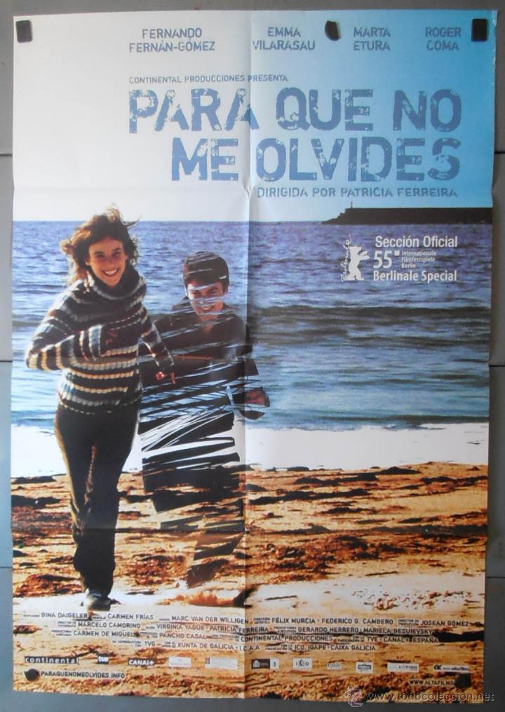 Cine: PARA QUE NO ME OLVIDES, CARTEL DE CINE ORIGINAL 70x100 APROX (13339)