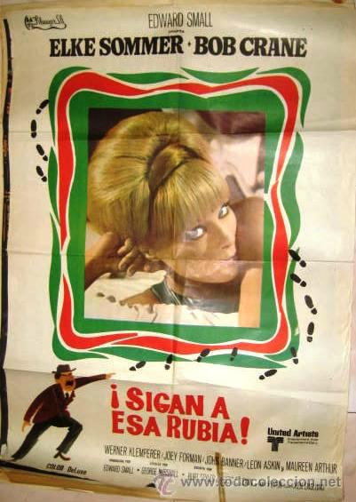 Cinema: SIGAN A ESA RUBIA..ELKE SOMMER. ENVIO INCLUIDO.