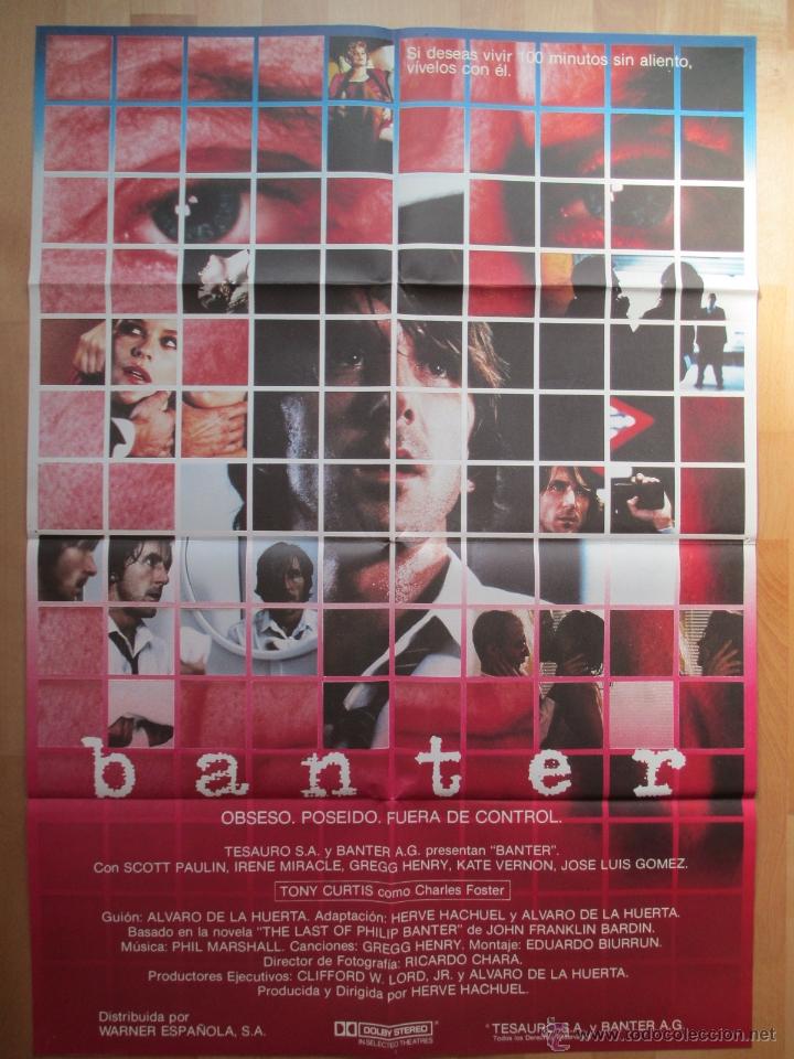 Cinema: CARTEL CINE, BANTER, TONY CURTIS, SCOTT PAULIN, IRENE MIRACLE, C510