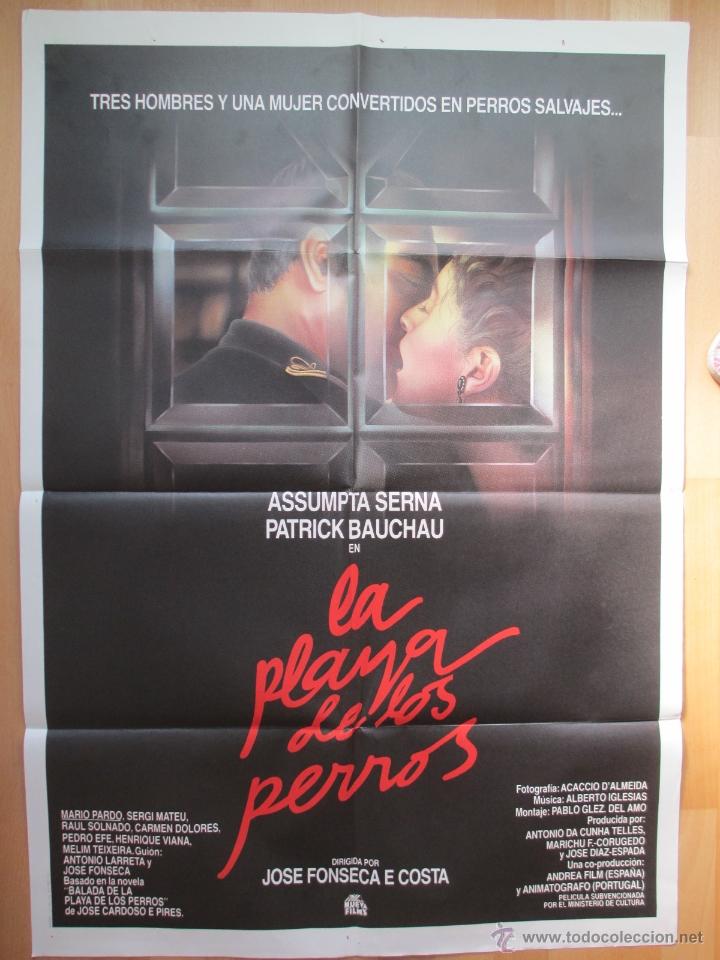Cinema: CARTEL CINE, LA PLAYA DE LOS PERROS, MARIO PARDO, C548