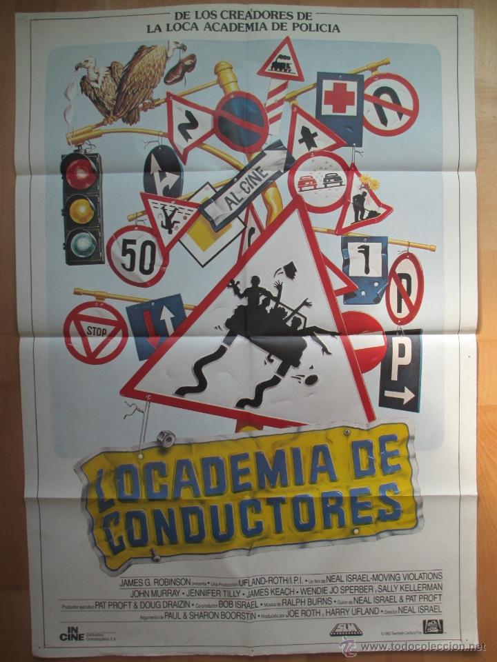 Cinema: CARTEL CINE, LOCADEMIA DE CONDUCTORES, JAMES G. ROBINSON, 1985, C546B