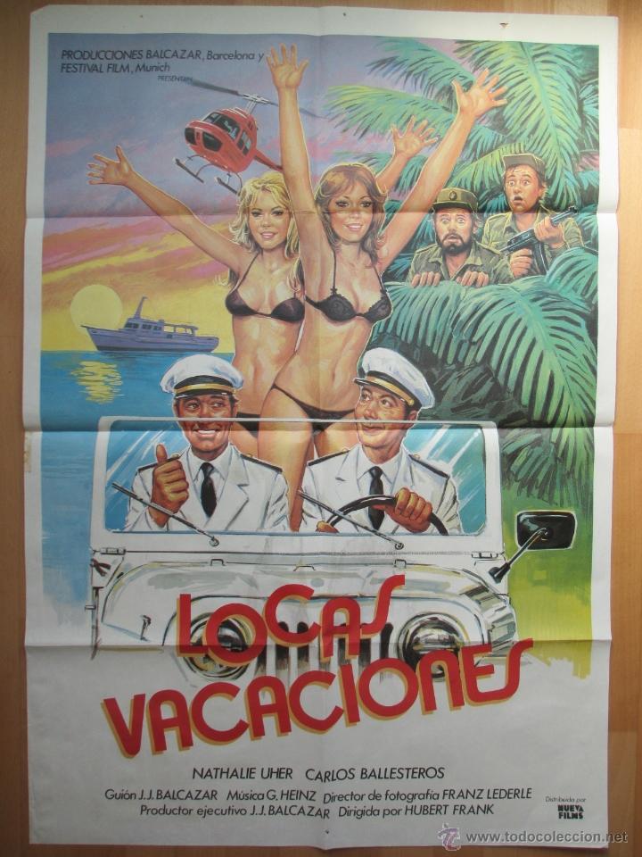 Cinema: CARTEL CINE, LOCAS VACACIONES, NATHALIE UHER, CARLOS BALLESTEROS, C585