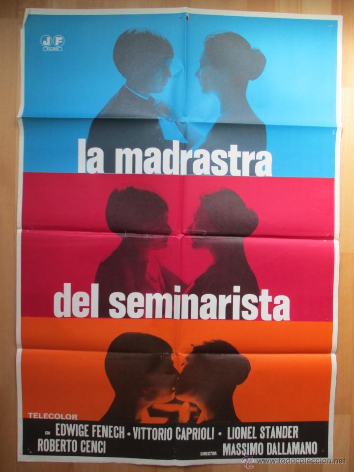 Cinema: CARTEL CINE, LA MADRASTRA DEL SEMINARISTA, EDWIGE FENECH, VITTORIO CAPRIOLI, 1977, C598