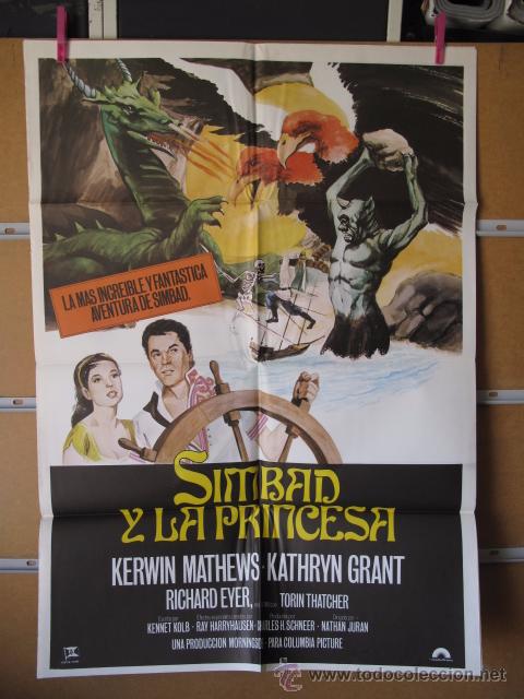 Cine: AL 1000 SIMBAD Y LA PRINCESA - Foto 1