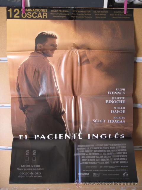 Cine: AL1081 EL PACIENTE INGLES - Foto 1