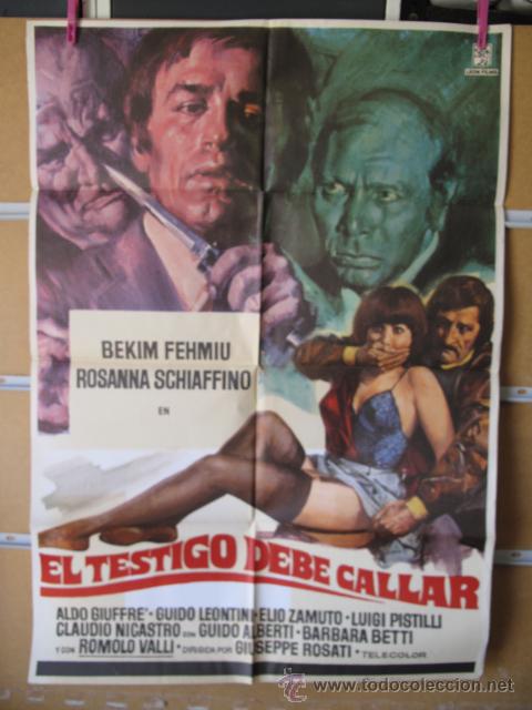 Cine: AL1167 EL TESTIGO DEBE CALLAR - Foto 1