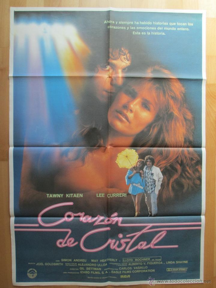 Cinema: CARTEL CINE, CORAZON DE CRISTAL, TAWNY KITAEN, LEE CURRERI, 1985, C658