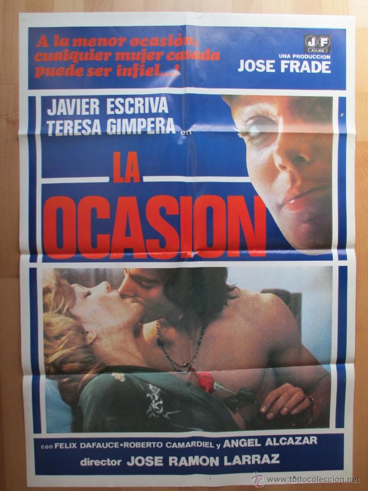 Cinema: CARTEL CINE, LA OCASION, JAVIER ESCRIVA, JOSE FRADE, 1978, C665