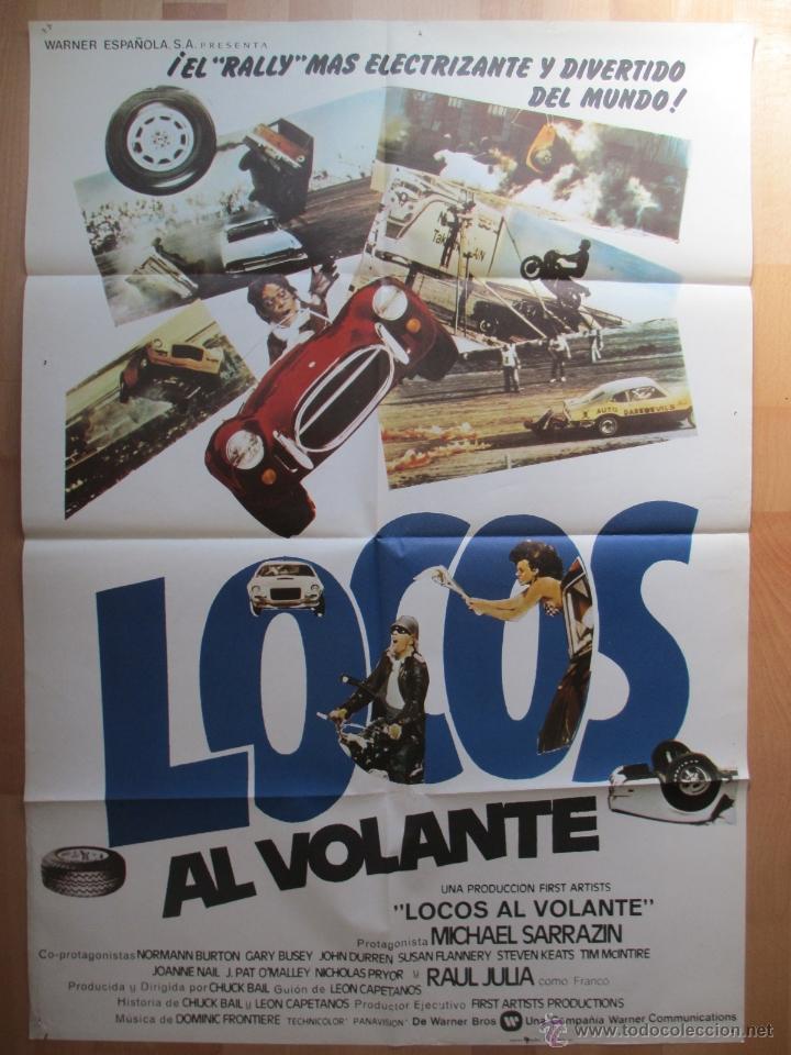 Cinema: CARTEL CINE, LOCOS AL VOLANTE, MICHAEL SARRAZIN, C681
