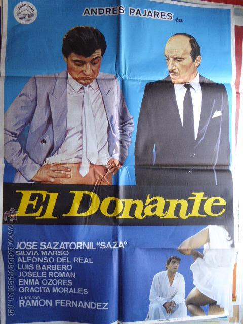 Cine: CARTEL DE CINE. EL DONANTE. 70X100 CM