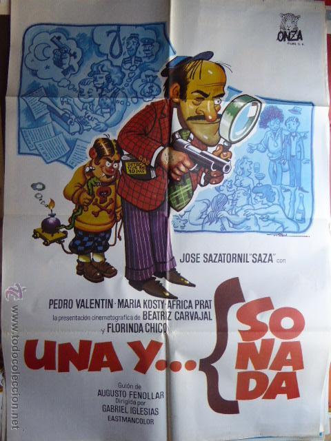 Cine: CARTEL DE CINE. UNA Y ...SONADA. 70X100 CM