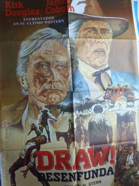Cinema: CARTEL DE CINE- MOVIE POSTER. DRAW. DESENFUNDA. 100X70 CM