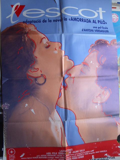 Cinema: CARTEL DE CINE- MOVIE POSTER. LESCOT. 100X70 CM