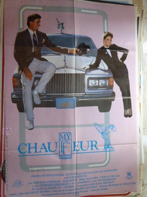 Cine: CARTEL DE CINE- MOVIE POSTER. MY CHAUFFEUR. 100X70 CM