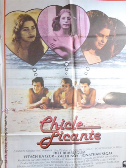 Cinema: CARTEL DE CINE- MOVIE POSTER. CHICLE PICANTE. 100X70 CM