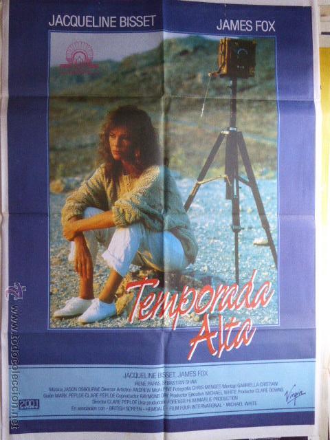 Cinema: CARTEL DE CINE- MOVIE POSTER. TEMPORADA ALTA. 100X70 CM