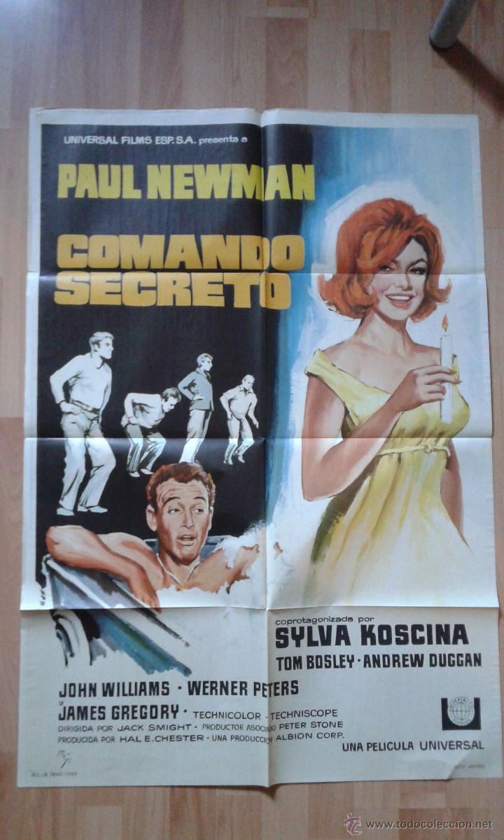 Cine: poster de la pelicula comando secreto - Foto 1