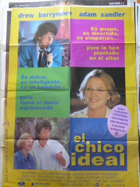 Cinema: CARTEL DE CINE. MOVIE POSTER. EL CHICO IDEAL. 100X70 CM