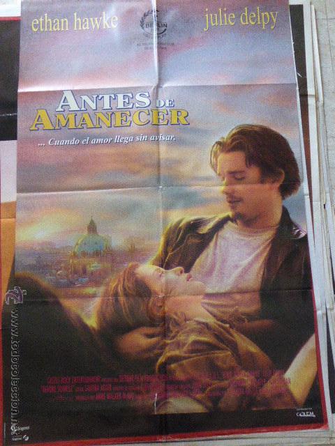 Cinema: CARTEL DE CINE- MOVIE POSTER. ANTES DEL AMANECER. 100X70 CM.