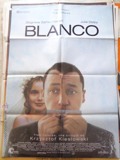 Cinema: CARTEL DE CINE- MOVIE POSTER. BLANCO. 100X70 CM.