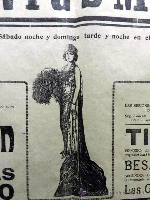 Cine: KOENIGSMARK 1923 REP.1925 Huguette Duflos Jaque Catelain PROGRAMA CARTEL CINE MUDO LOCAL ORIGINAL - Foto 2 - 50464292