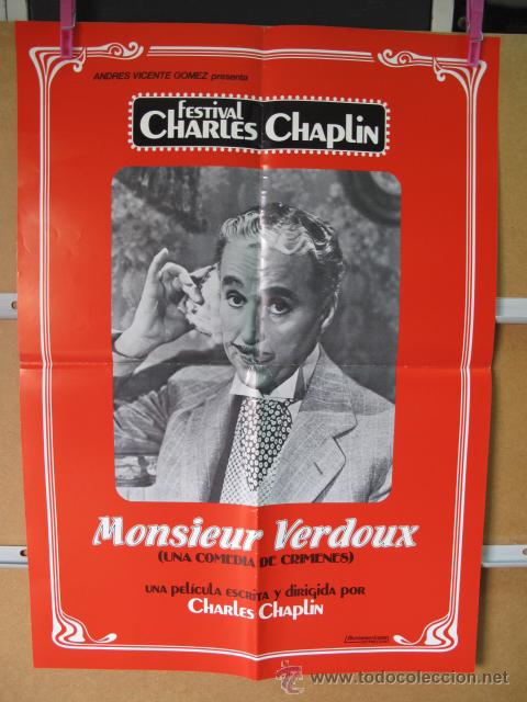 Kino: AL1386 MONSIEUR VERDOUX 40X60