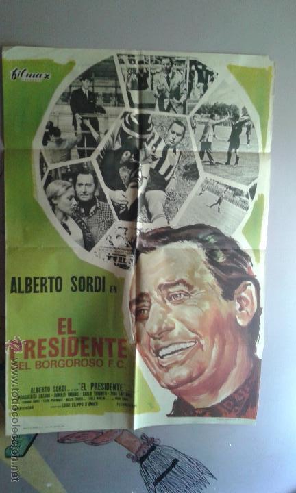 Kino: poster de la pelicula...presidente del bolgoroso f.c