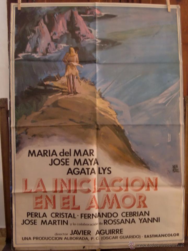 Cartel Cine Orig La Iniciacion En El Amor 1976 Vendido En Venta Directa 50944627