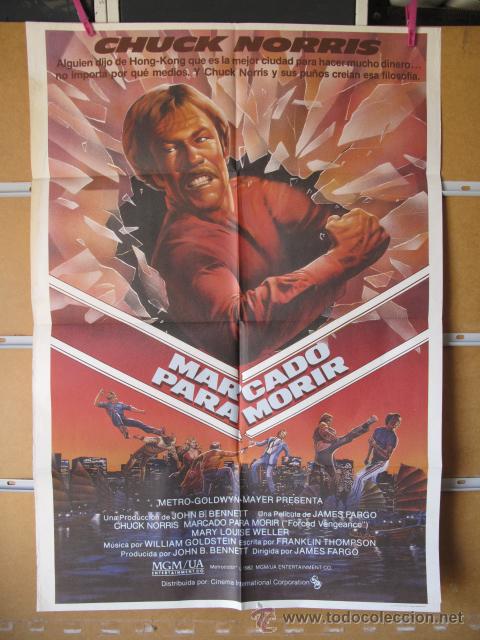 Cine: POSTER1289 MARCADO PARA MORIR - Foto 1