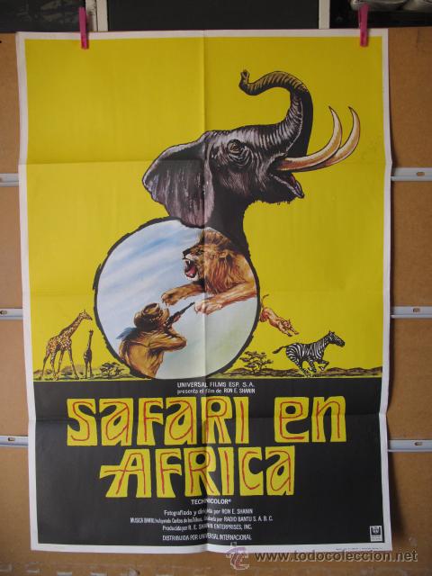 Kino: POSTER1302 SAFARI EN AFRICA