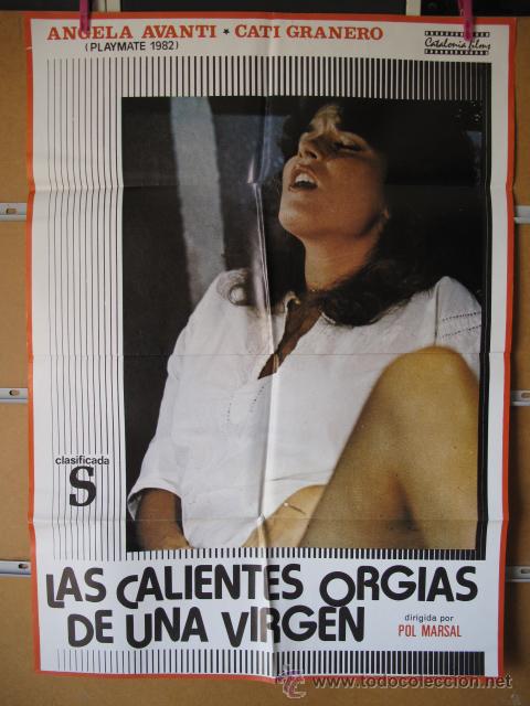 Kino: POSTER1315 LAS CALIENTES ORGIAS DE UNA VIRGEN