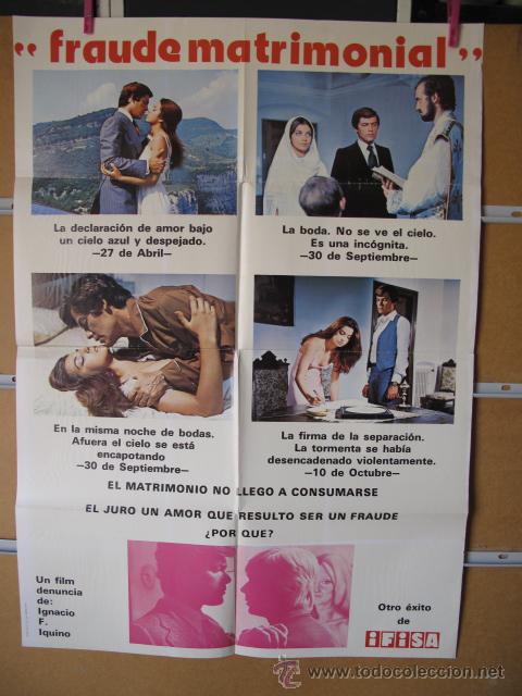 Kino: POSTER1319 FRAUDE MATRIMONIAL