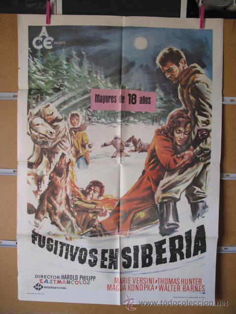 Kino: POSTER1323 FUGITIVOS EN SIBERIA