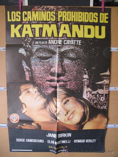 Kino: POSTER1326 LOS CAMINOS PROHIBIDOS DE KATMANDU