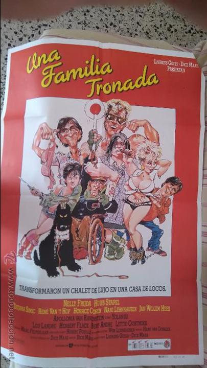 Cinema: UNA FAMILIA TRONADA. CARTEL. POSTER. 70X100. ORIGINAL. MOVIE