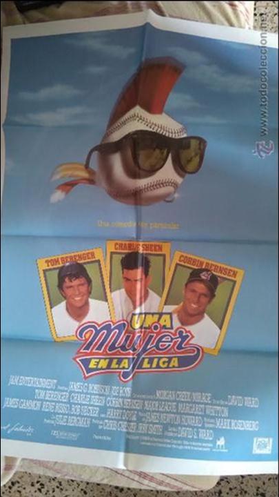 Cinema: UNA MUJER EN LA LIGA. CARTEL POSTER DE LA PEL&Iacute;CULA. 70 X 100. ORIGINAL