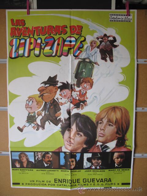 Kino: POSTER1332 LAS AVENTURAS DE ZIPI Y ZAPE