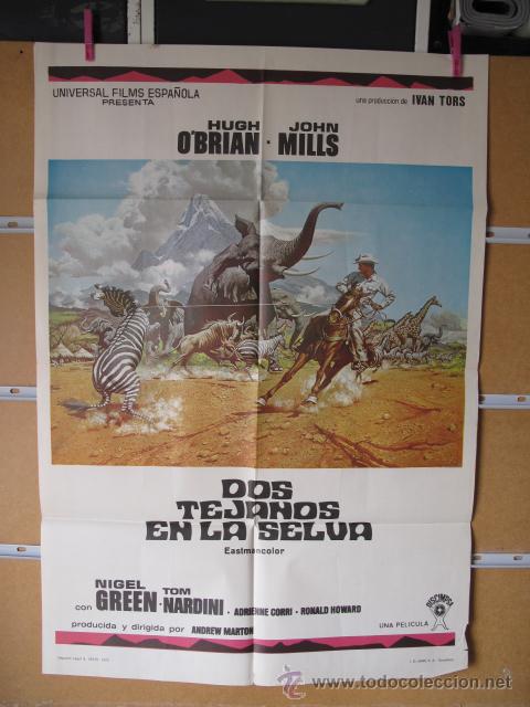 Kino: POSTER1376 DOS TEJANOS EN LA SELVA