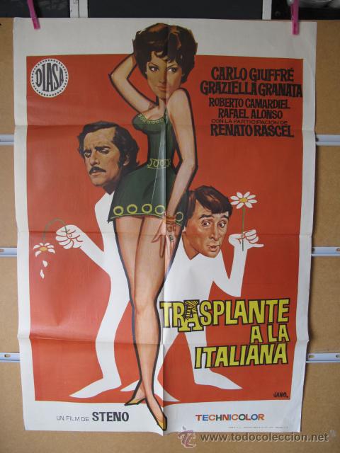Kino: POSTER1394 TRASPLANTE A LA ITALIANA