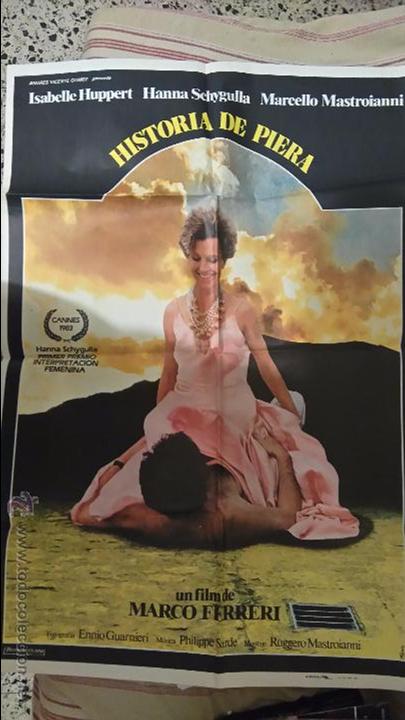 Cinema: LA HISTORIA DE PIERA. CARTEL. POSTER. 70X100. ORIGINAL