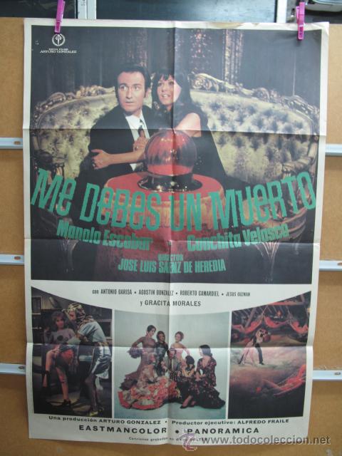 Kino: POSTER1410 ME DEBES UN MUERTO