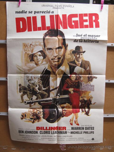 Cine: POSTER1430 DILLINGER - Foto 1