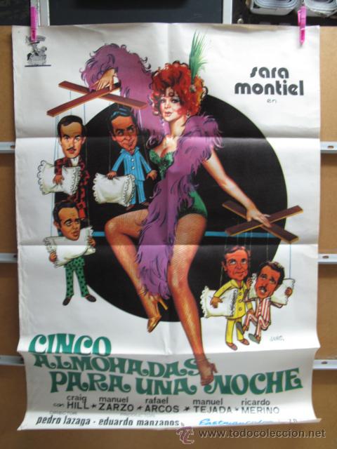 Kino: POSTER1473 CINCO ALBOHADAS PARA UNA NOCHE
