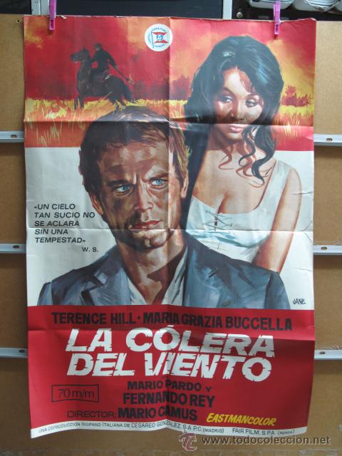 Kino: POSTER1501 LA COLERA DEL VIENTO