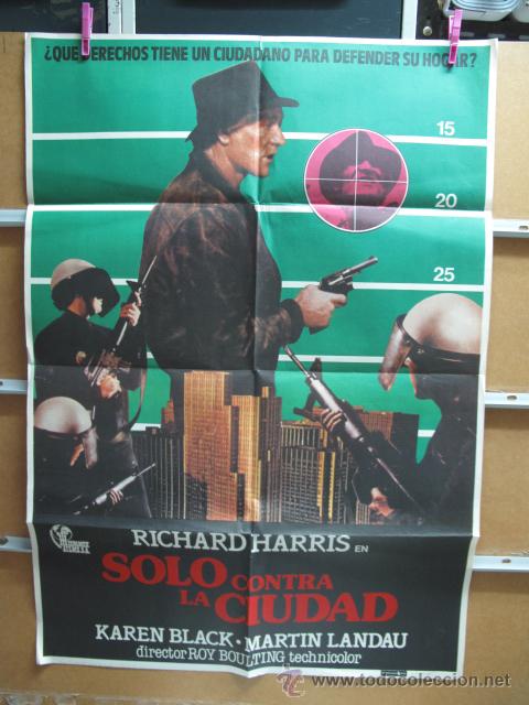 Cin&eacute;ma: POSTER1552 SOLO CONTRA LA CIUDAD