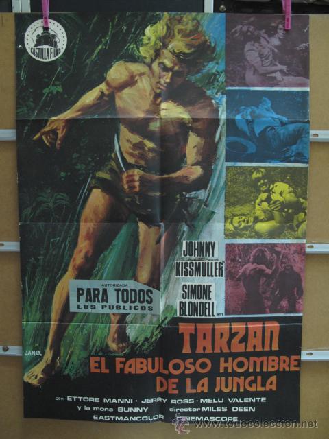 Kino: POSTER1558 TARZAN EL FABULOSO HOMBRE DE LA JAULA