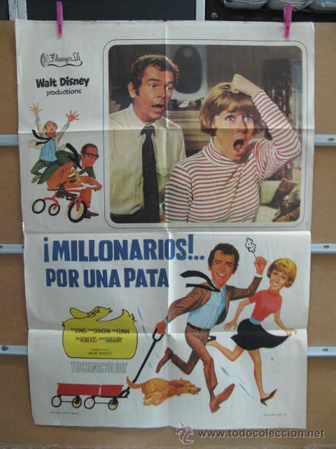 Kino: POSTER1560 MILLONARIOS POR UNA PATA