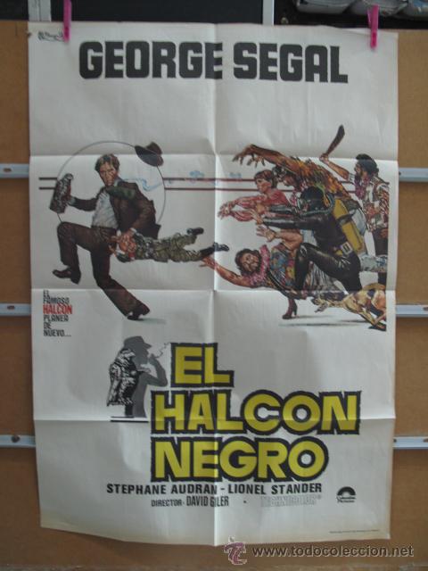 Cine: POSTER1570 EL HALCON NEGRO - Foto 1
